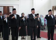 Bupati: Deli Serdang dr . H.Asri Rudin Tambunan lantik 15 Pejabat Pimpinan Tinggi Pratama
