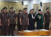 KAJATI SUMATERA UTARA LANTIK ASISTEN TINDAK PIDANA KHUSUS DAN ASISTEN PEMULIHAN ASSET HINGGA KAJARI MEdan