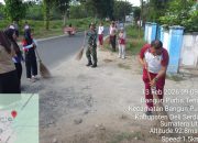 Polsek Bangun Purba Ikuti Gotong Royong “Gusih Kapur” Gerakan Jum’at Bersih, Wujudkan Lingkungan Sehat dan Kondusif