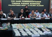 Dalam Capaian 100 Hari kerja  Pembatasan  Tindak  pidana Kejahatan jajaran  Kapolresta Medan Terus menekan kamtbnas di wilayah Hukumnya