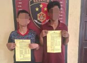 Polsek Tanjung Morawa Berhasil Amankan Dua Pelaku Pencurian Sepeda Motor