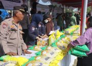 Polresta Deli Serdang Laksanakan Gerakan Pangan Murah (GPM) dan Gelar Bazar Pasar Murah