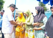 Bupati & Wabup Salurkan Bantuan 1.800 Paket Sembako PT Evergreen International