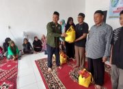 ketua LSM LIPAN Sumut Pantas Tarigan  Glar Bakti sosial Berbagi Sesama Warga Masyarakat Di ujung Bulan Suci Ramadan