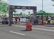 Polresta Deli Serdang Laksanakan Pengamanan Kejurnas Sprint Rally Trophi Gubernur Sumut di Sport Centre Batang Kuis