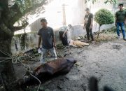 Panitia qurban idul Adha Dinas P3A, P2KB. Deli Serdang  Sembelih Hewan 1.ekor.sapi dang.1.ekor kambing