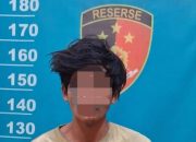 Tak berkutik,  MA seorang Pria dibekuk Polsek Pantai Labu  karena simpan Sabu