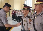 Empat Jabatan Berganti, Kapolresta Deli Serdang Pimpin Sertijab Kabag Log dan Tiga Kapolsek
