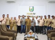 Bupati Sergai sambut kunjungan pengurus SMSI Sumut dan Segai Bersinergi Dorong Program Astacita  presiden Prabowo
