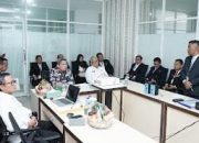 Wakajatisu Eko Adhyaksono Sebagai Penguji Pada Seminar Hasil Proyek Perubahan Pelatihan Kepemimpinan Nasional Tingkat II Di BPSDM Provinsi Sumut