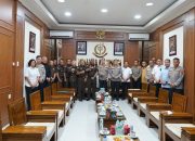 KAPOLDA IRJEN POL SONY KUNJUNGI KEJAKSAAN TINGGI SUMUT  MEMPERERAT BERSINERGI DALAM PENEGAKAN  HUKUM